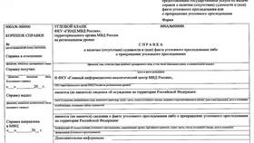 Что такое справка об отсутствии судимости в МТС