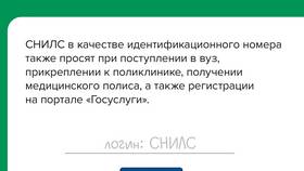 Почему запрашивают СНИЛС в МТС