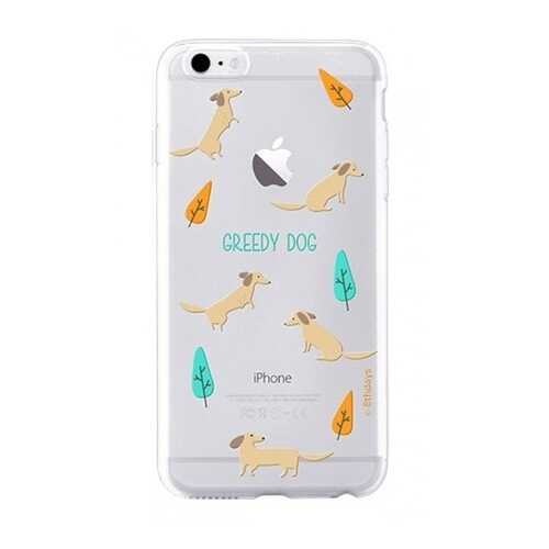 Чехол 8thdays Pet Town для Apple iPhone 6/6S greedy dog в МТС