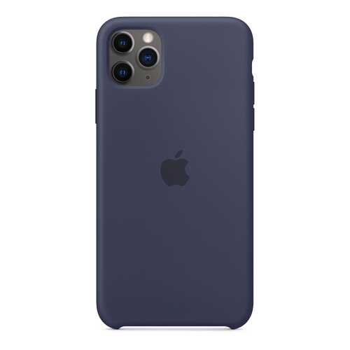 Чехол Apple для iPhone 11 Pro Max Silicone Case - Midnight Blue в МТС