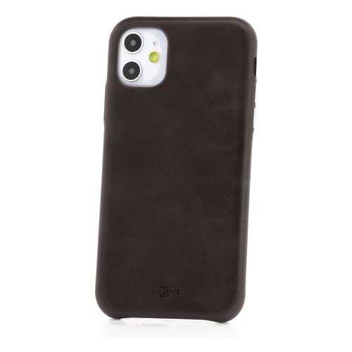 Чехол Apple iPhone 11 Kruche IXSMAXL E02 Leather Dark Brown в МТС