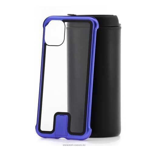 Чехол Apple iPhone 11 Kruche Push-pull Frameless Blue в МТС