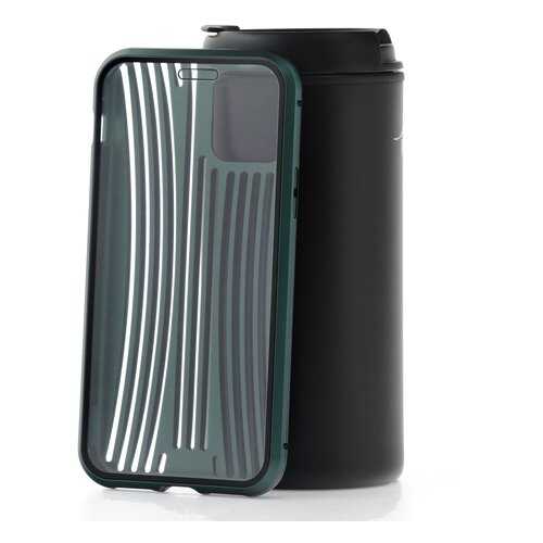 Чехол Apple iPhone 11 Pro Kruche Metal Suitcase Dark green в МТС