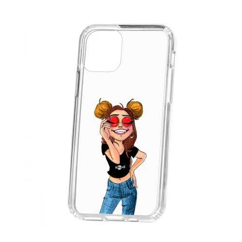 Чехол Apple iPhone 11 Pro Kruche Print Smiling в МТС