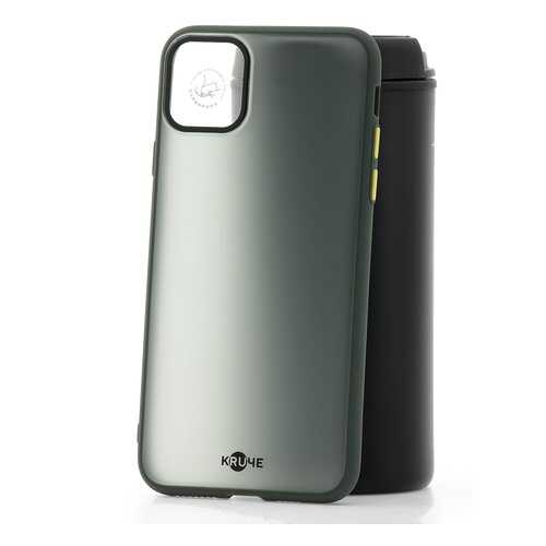Чехол Apple iPhone 11 Pro Max Kruche Eye-guard Dark green в МТС