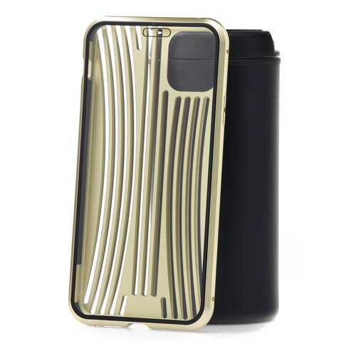 Чехол Apple iPhone 11 Pro Max Kruche Metal Suitcase Gold в МТС