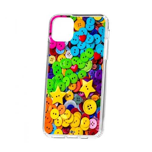 Чехол Apple iPhone 11 Pro Max Kruche Print Пуговки в МТС