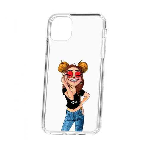 Чехол Apple iPhone 11 Pro Max Kruche Print Smiling в МТС