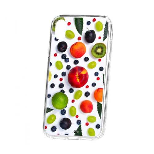 Чехол Apple iPhone XR Kruche Print Fruits в МТС