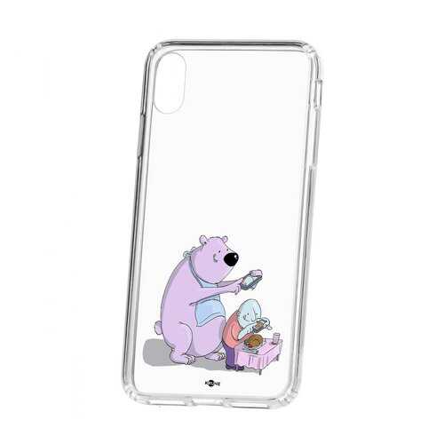 Чехол Apple iPhone XS Max Kruche Print Foodstagramm в МТС