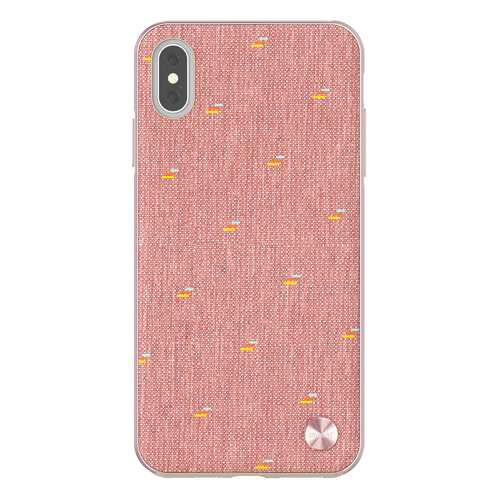 Чехол Apple Moshi Vesta для iPhone XS Max розовый 99MO116302 в МТС