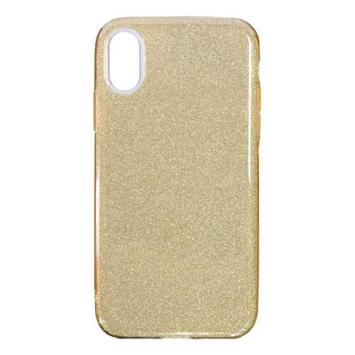 Чехол Apple Remax Glitter Silicon Case для iPhone X золотой в МТС