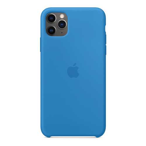 Чехол Apple Silicone Case Surf Blue для смартфона iPhone 11 Pro Max (MY1J2ZM/A) в МТС