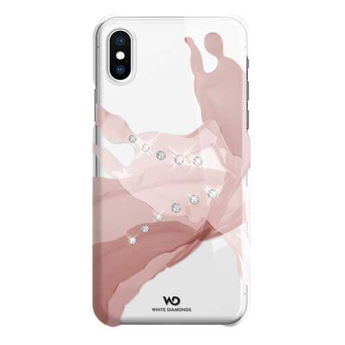 Чехол Apple White Diamonds Liquids для iPhone XS розовый 1370LIQ56 в МТС