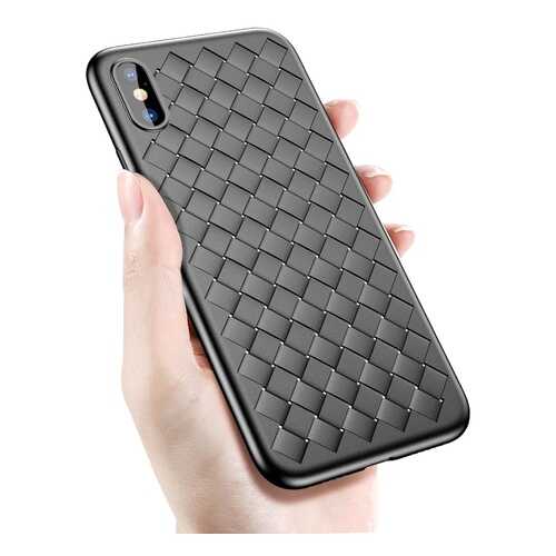 Чехол Baseus BV Weaving для iPhone X/XS Black в МТС