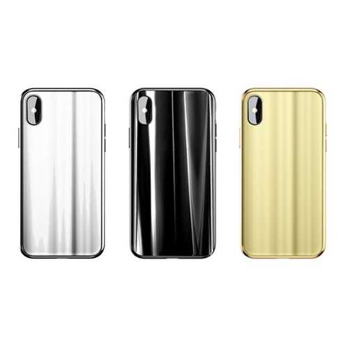 Чехол Baseus Glass Sparkling Case для Apple iPhone X в МТС