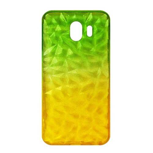 Чехол Crystal Krutoff для Samsung Galaxy J4 2018 (SM-J400) Yellow/Green в МТС
