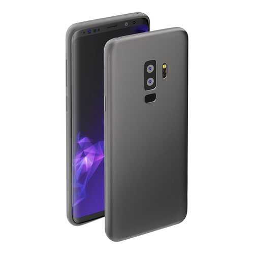 Чехол Deppa Case Silk для Samsung Galaxy S9+ Metallic dark grey в МТС