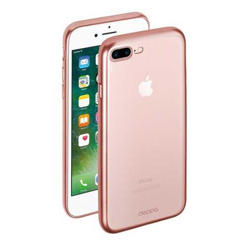 Чехол Deppa Gel Plus Case для Apple iPhone 7/8 Plus, Розовое золото в МТС