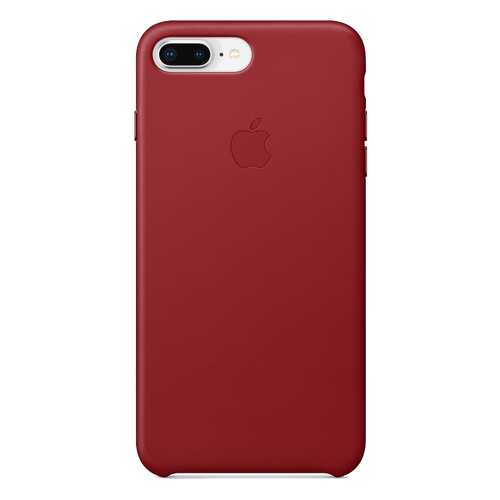 Чехол для сотового телефона Apple iPhone 8 Plus / 7 Plus Leather Case красный MQHN2Z в МТС