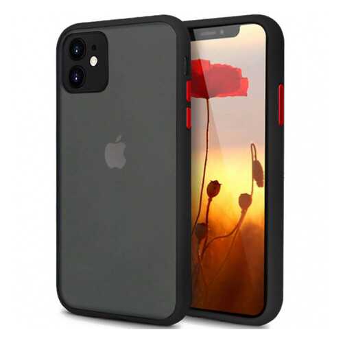 Чехол Epik для iPhone 11 с защитой камеры Black в МТС