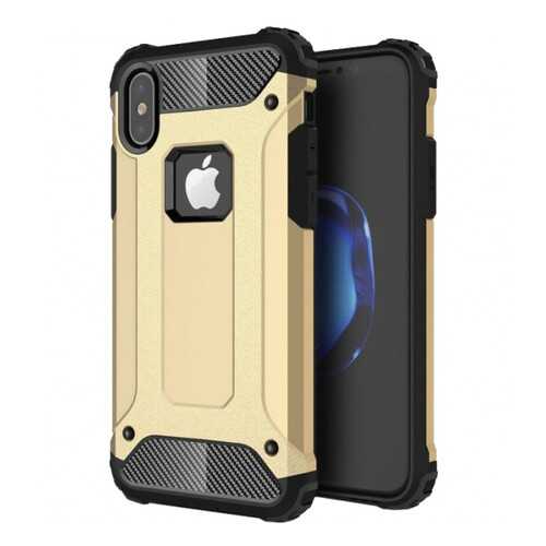 Чехол Epik Immortal для Apple iPhone X (5.8) / XS (5.8) Gold в МТС