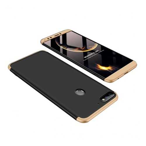 Чехол GKK LikGus для Huawei Honor 7A Pro/Y6 Prime 2018 Black/Gold в МТС