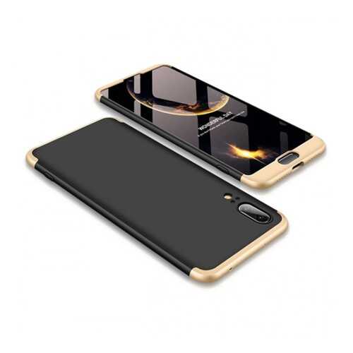 Чехол GKK LikGus для Huawei P20 Black/Gold в МТС