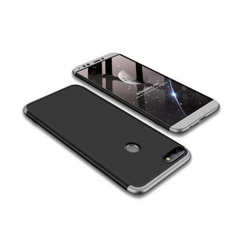 Чехол GKK LikGus для Huawei Y7 Prime (2018)/Honor 7C pro Black/Silver в МТС