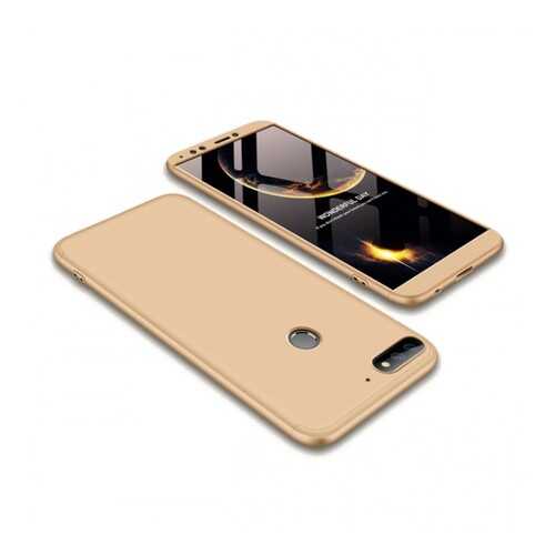 Чехол GKK LikGus для Huawei Y7 Prime (2018)/Honor 7C pro Gold в МТС