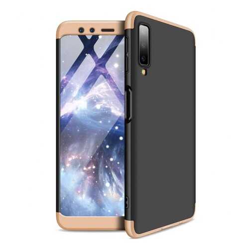Чехол GKK LikGus для Samsung Galaxy A9 (2018) Black/Gold в МТС
