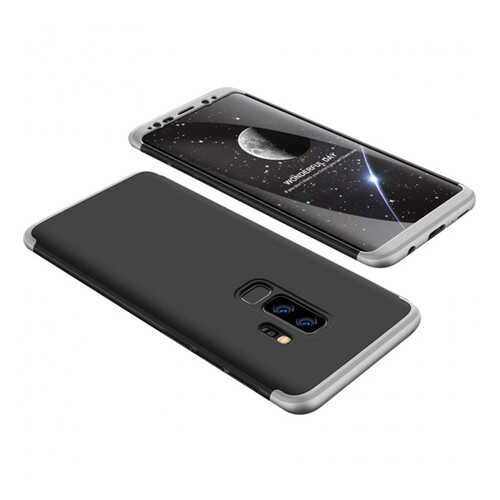 Чехол GKK LikGus для Samsung Galaxy S9+ Black/Silver в МТС