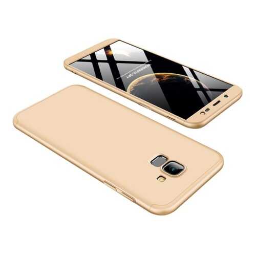 Чехол GKK LikGus для Samsung J600F Galaxy J6 (2018) Gold в МТС