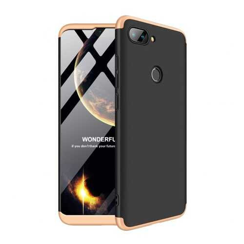 Чехол GKK LikGus для Xiaomi Mi 8 Lite/Mi 8 Youth (Mi 8X) Black/Gold в МТС