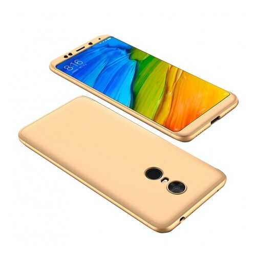 Чехол GKK LikGus для Xiaomi Redmi 5 Plus/Redmi Note 5 (SC) Gold в МТС
