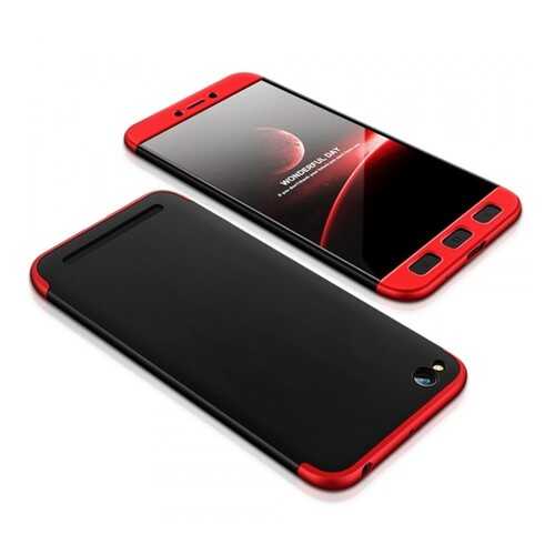Чехол GKK LikGus для Xiaomi Redmi 5A Black/Red в МТС
