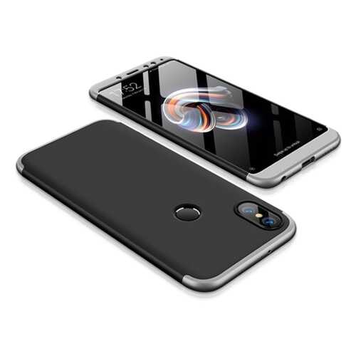 Чехол GKK LikGus для Xiaomi Redmi Note 5 Pro/Note 5 Black/Silver в МТС