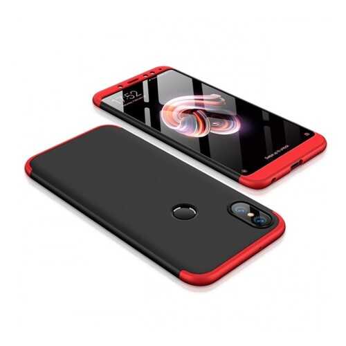 Чехол GKK LikGus для Xiaomi Redmi Note 6 Pro Black/Red в МТС