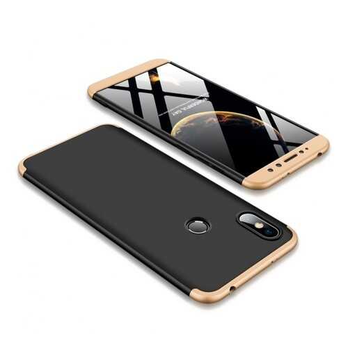 Чехол GKK LikGus для Xiaomi Redmi S2 Black / Gold в МТС