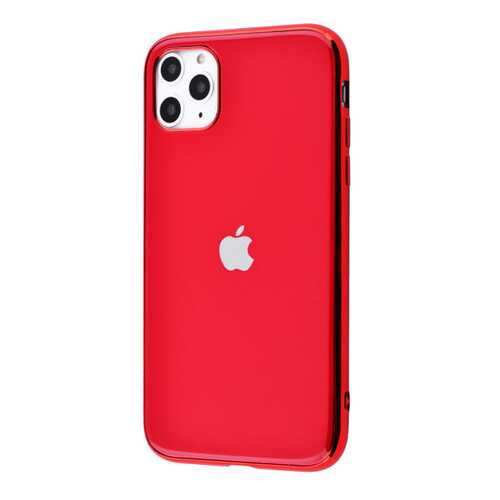 Чехол GLOSSY LOGO для Apple iPhone 11 Pro Red в МТС