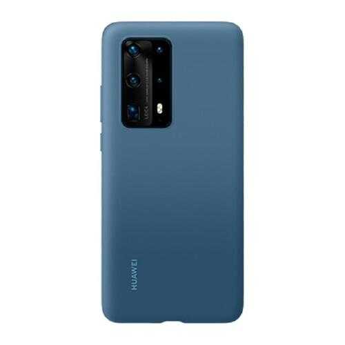 Чехол Huawei для Huawei P40 Silicone Ink Blue в МТС