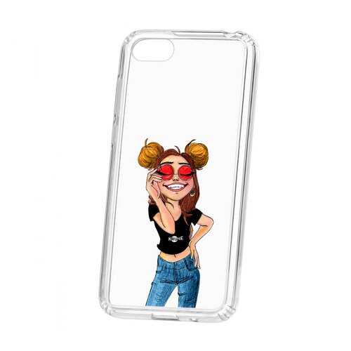 Чехол Huawei Honor 7A Kruche Print Smiling в МТС