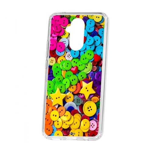 Чехол Huawei Mate 20 Lite Kruche Print Пуговки в МТС