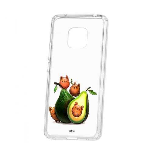 Чехол Huawei Mate 20 Pro Kruche Print Авокотики в МТС