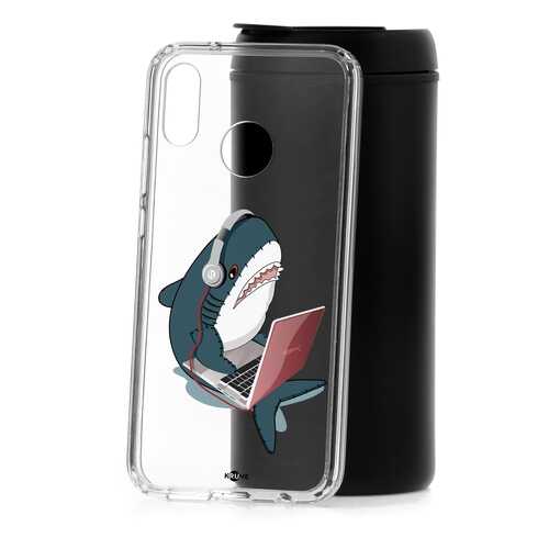 Чехол Huawei P20 Lite Kruche Print Акула в МТС