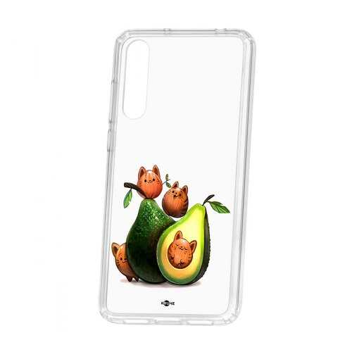 Чехол Huawei P20 Pro (Plus) Kruche Print Авокотики в МТС
