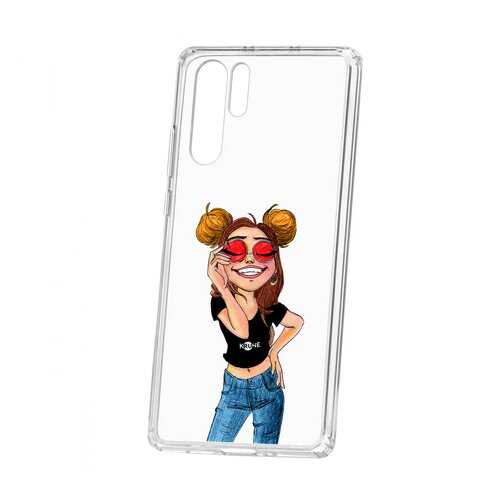 Чехол Huawei P30 Pro Kruche Print Smiling в МТС