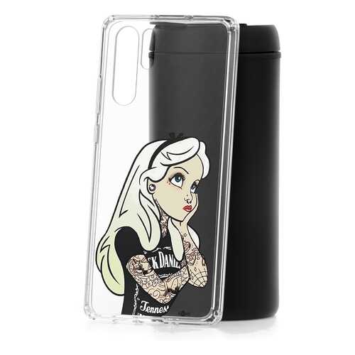 Чехол Huawei P30 Pro Kruche Print Tattoo Girl в МТС