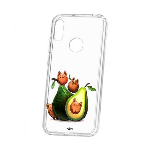 Чехол Huawei Y6 2019 Kruche Print Авокотики в МТС