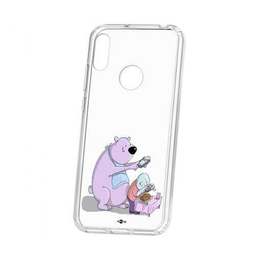 Чехол Huawei Y6 2019 Kruche Print Foodstagramm в МТС